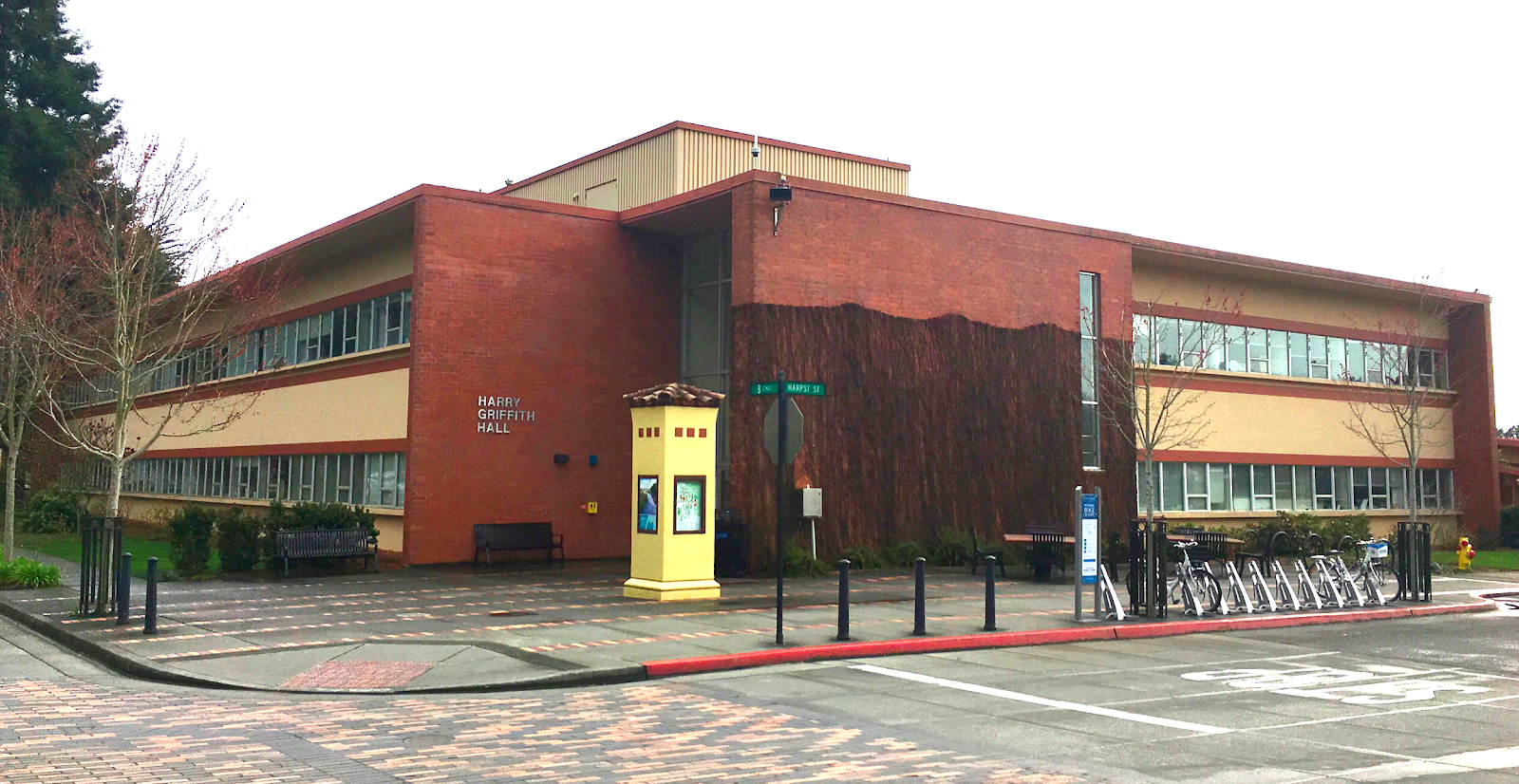 Harry Griffith Hall, one of the buildings on Humboldt campus